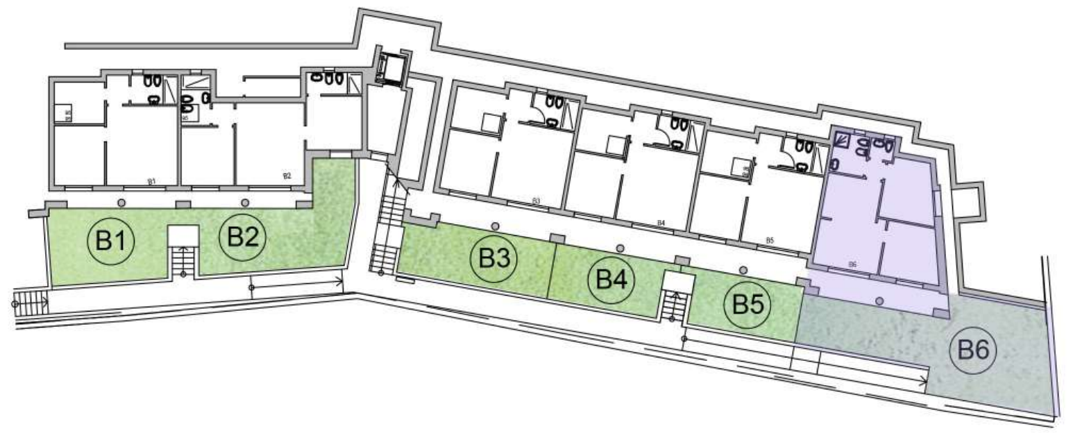 Dimora B6 + 232.3 M.s.l